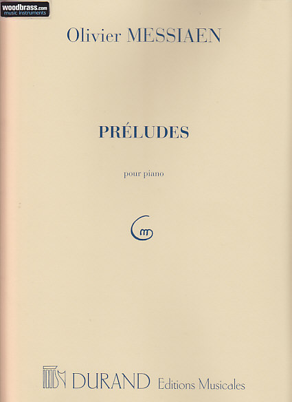 DURAND MESSIAEN PRéLUDES PIANO
