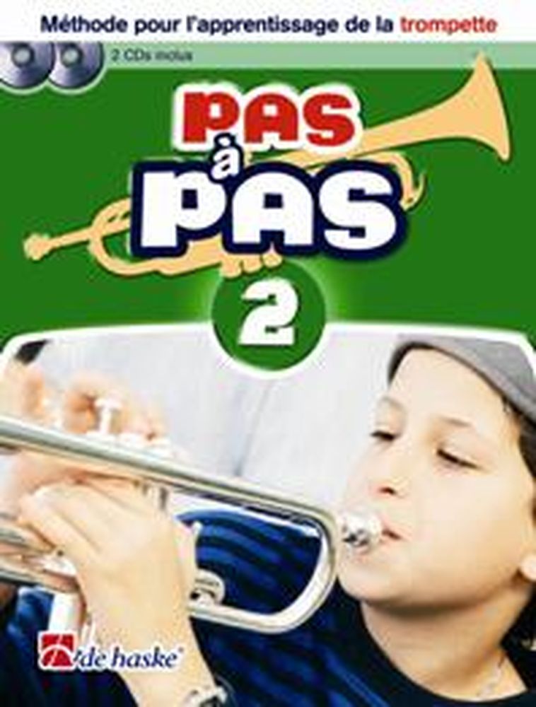 DEHASKE Pas A Pas Trompette Vol.2 + 2 CD