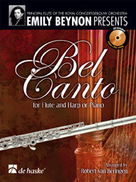 DEHASKE BEL CANTO + CD - FLUTE, HARPE OU PIANO