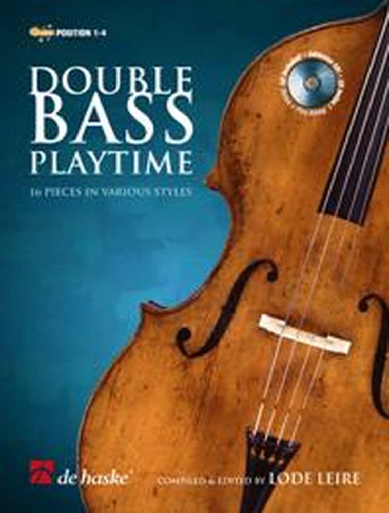 DEHASKE DOUBLE BASS PLAYTIME + CD - CONTREBASSE