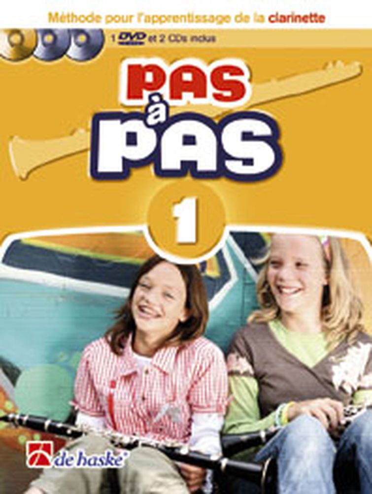 DEHASKE Pas A Pas Clarinette Vol.1 + CD