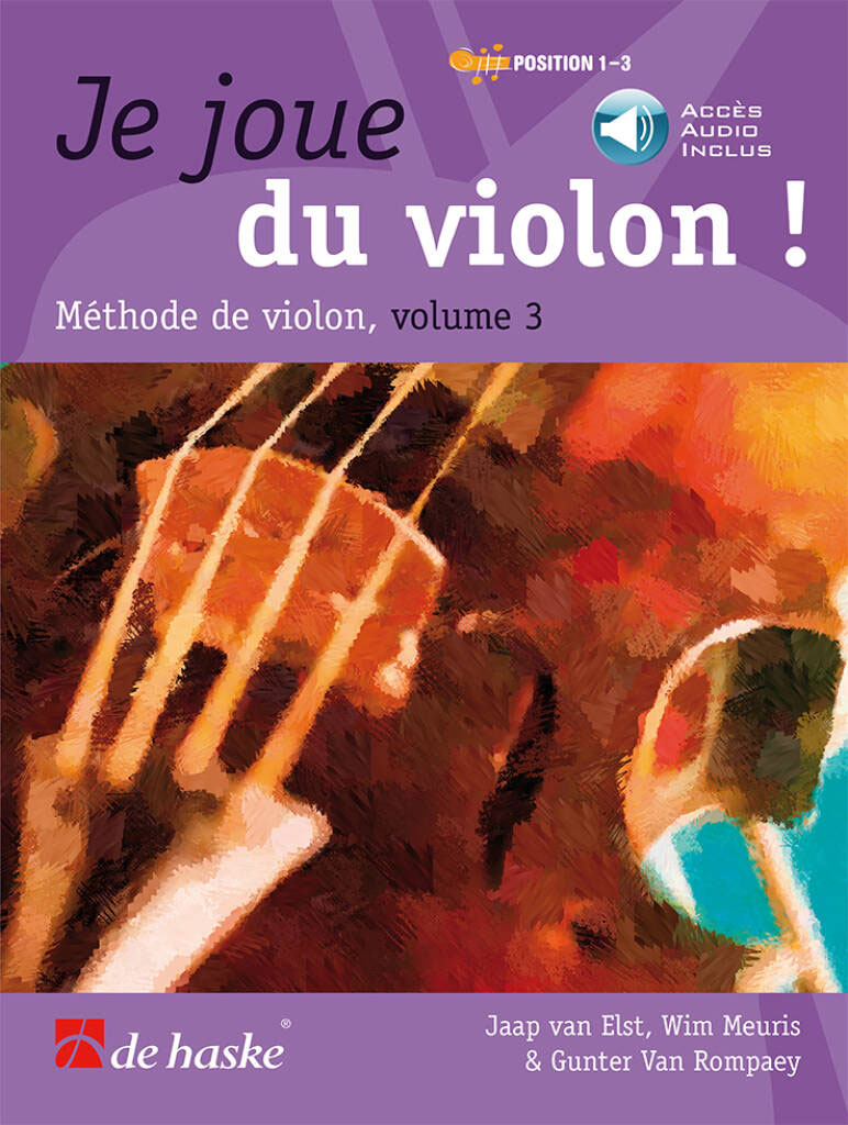 DEHASKE JE JOUE DU VIOLON VOL.3 + AUDIO
