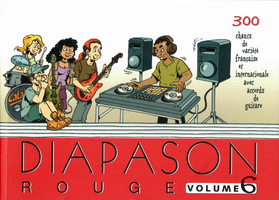 HIT DIFFUSION DIAPASON ROUGE VOL.6 - PAROLES ET ACCORDS