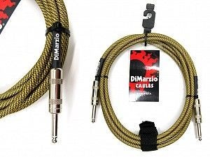 DIMARZIO EP1715SSVT CABLE JACK 4,5M TWEED