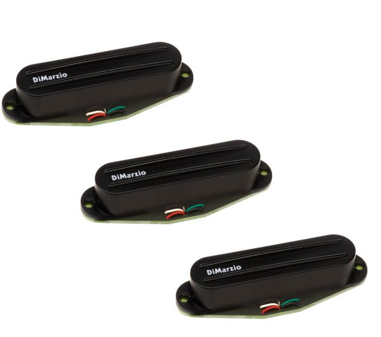 DIMARZIO DM2002-BK 3 BLACK SIMPLE PICKUP COVER