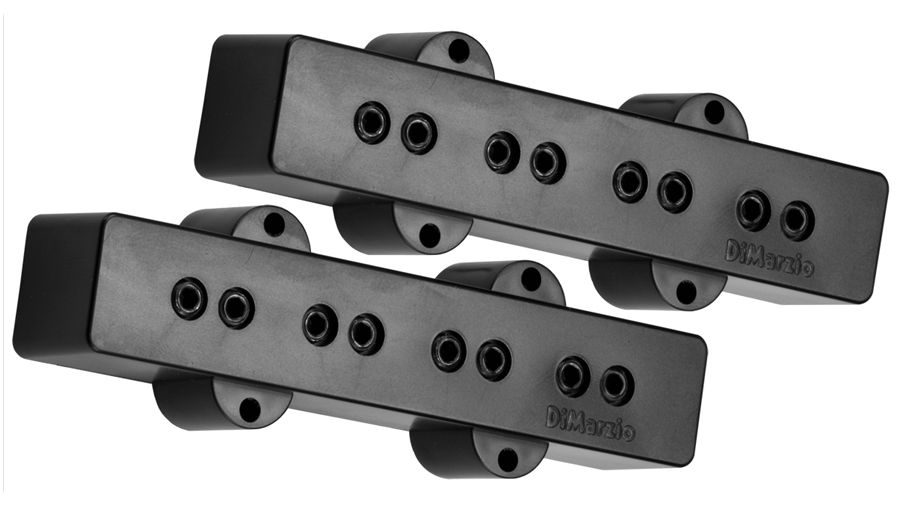 DIMARZIO DP123BK Model J Kit Complet Jazz Neck & Bridge Noir