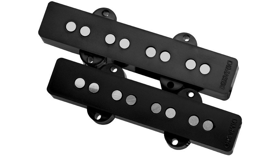 DIMARZIO DP149BK Ultra Jazz Set Kit Complet Ultra Jazz Neck & Bridge Noir