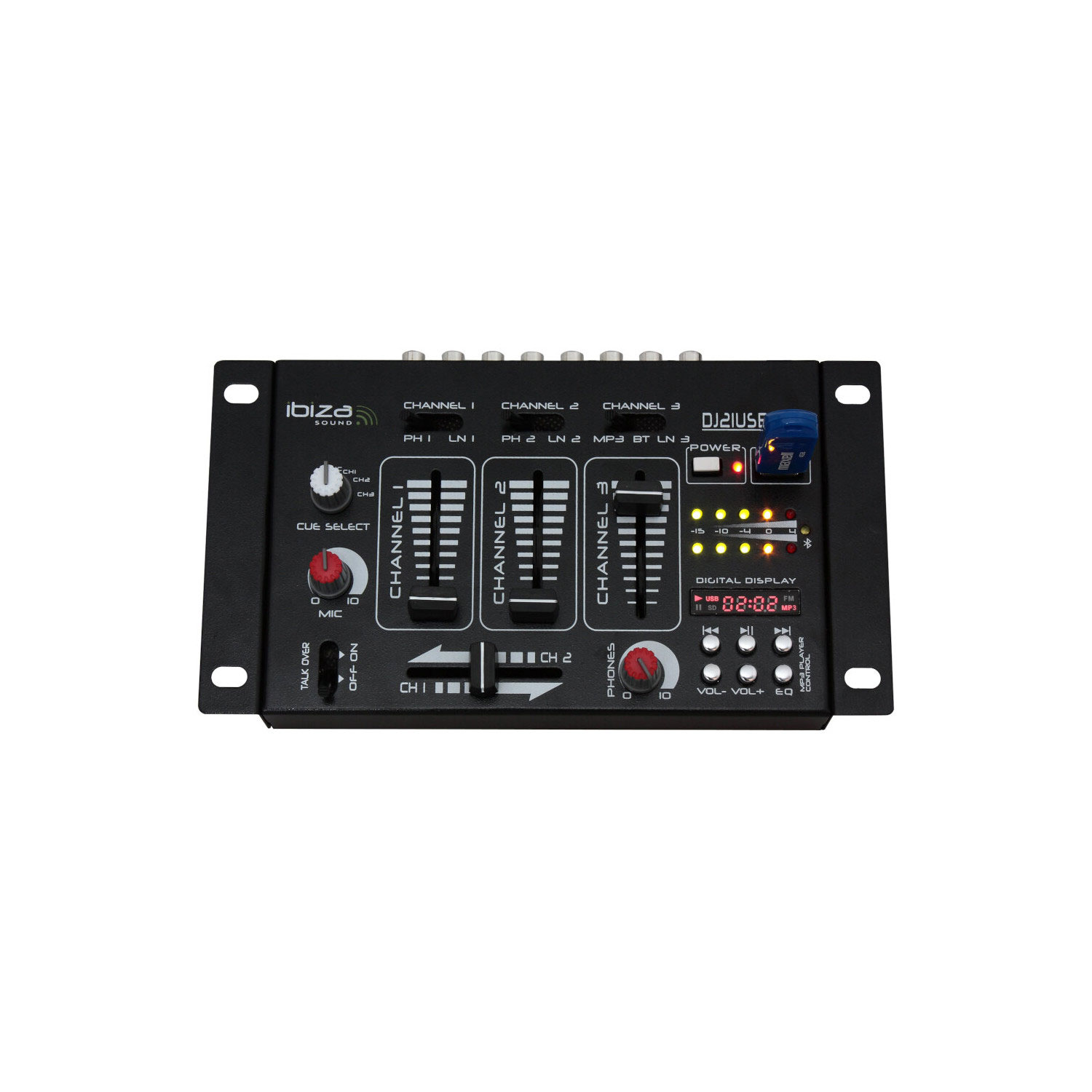 IBIZA SOUND DJ21USB-bt