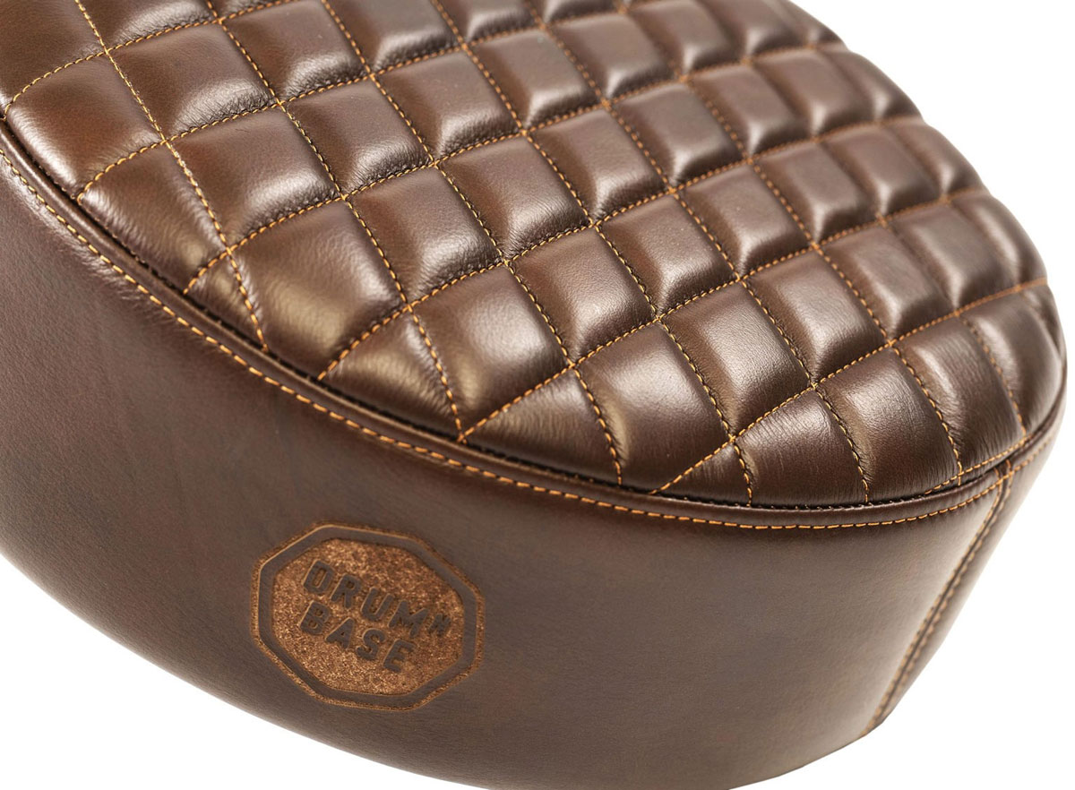 SIGNEX RLST-BRWN - Assise en Cuir Véritable - Marron