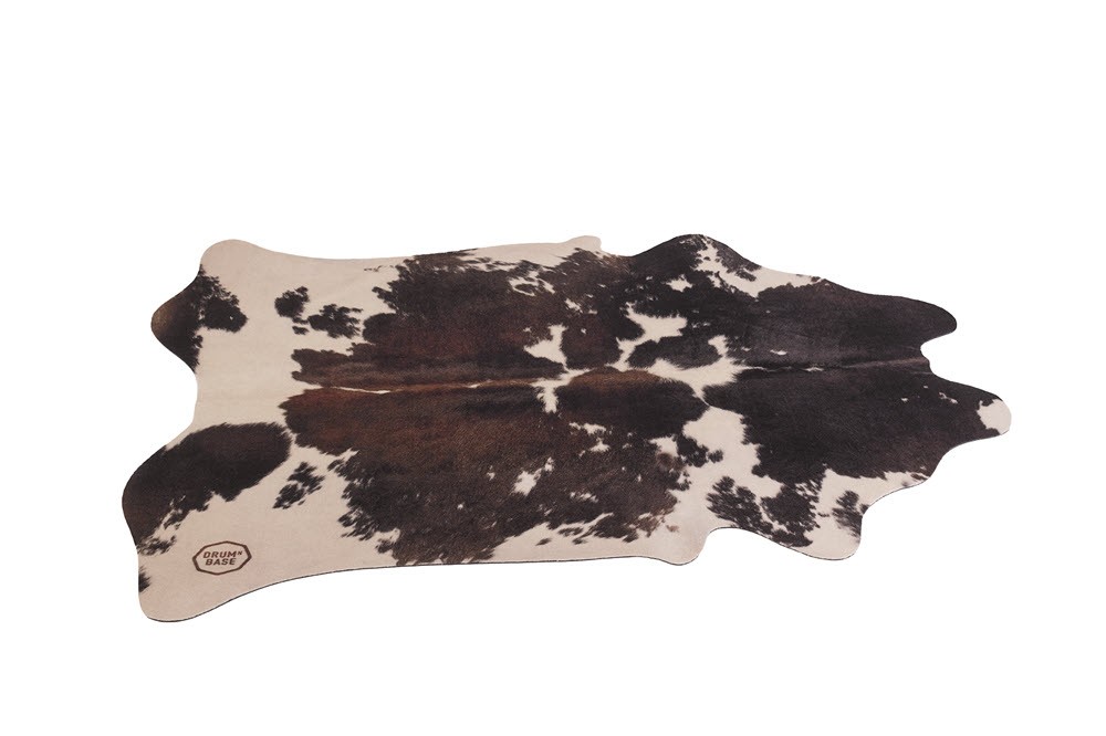 DRUM N BASE VGN-CBLW - VEGAN CLARA STAGE / DRUM 1.85 X 1.60M ANTI-SLIP - BLACK AND WHITE