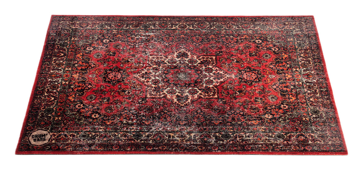 DRUM N BASE Tapis Vintage Persian 1.30 X 0.90M - Original Red