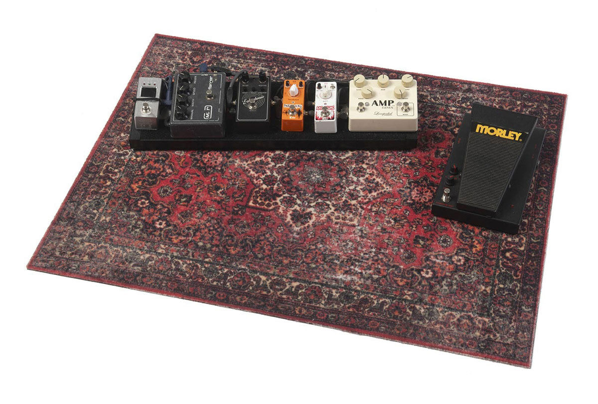DRUM N BASE VPA-ORD Tapis Vintage Persian Club Series 80 X 60CM Antidérapant Original Red