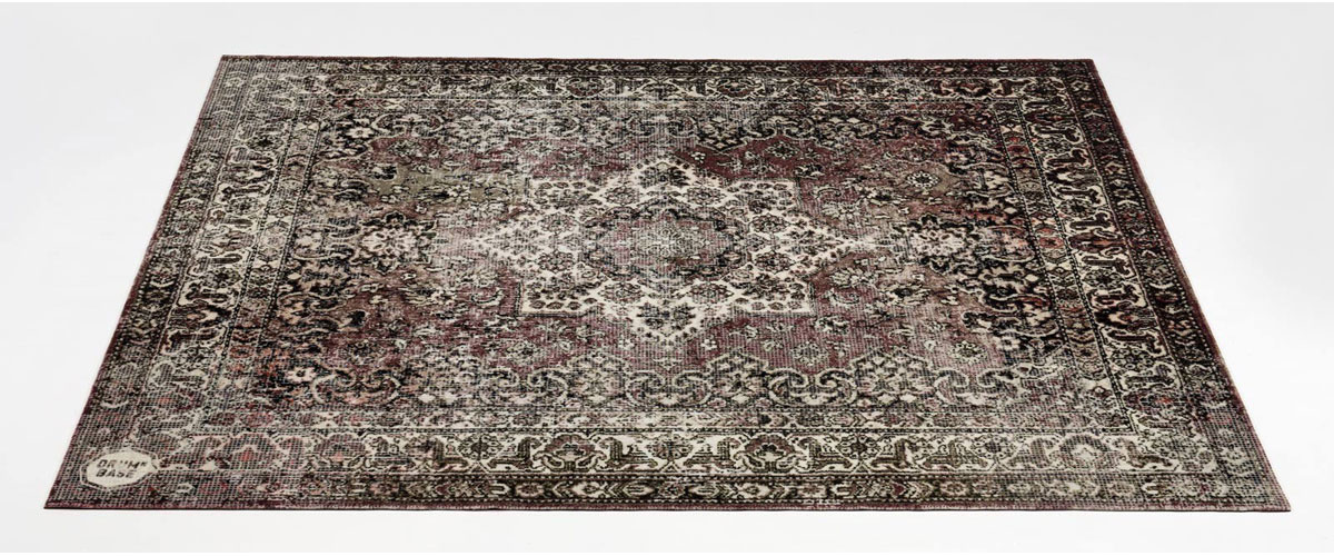 DRUM N BASE VPCLB-CLW VINTAGE PERSIAN CLUB SERIES 1.63 X 1.42M ANTI-SLIP CLASSIC WORN