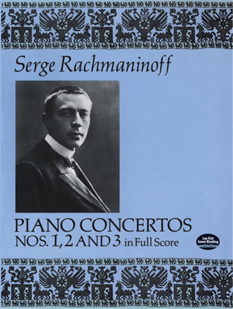 DOVER RACHMANINOFF S. - PIANO CONCERTOS 1, 2 & 3 - SCORE 