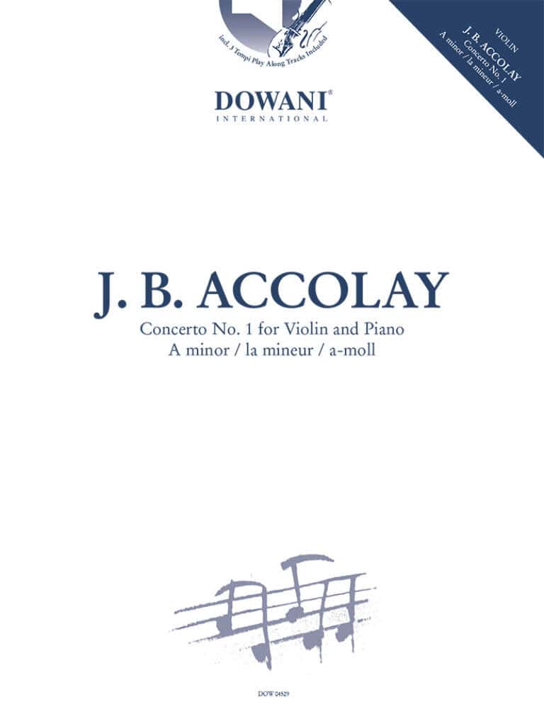 DOWANI ACCOLAY - CONCERTO NO. 1 FOR VIOLIN AND PIANO