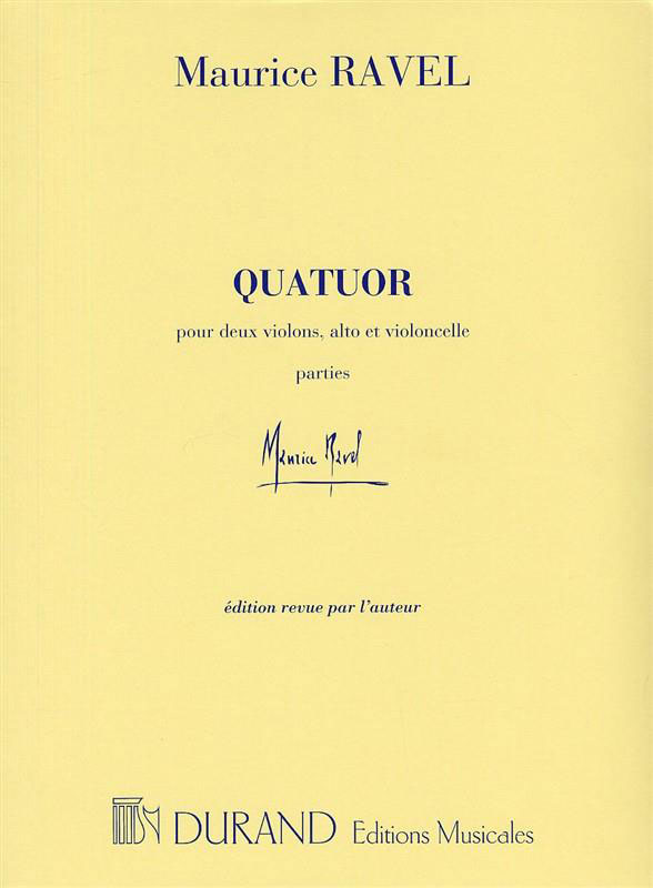 DURAND RAVEL M. - QUATUOR A CORDES