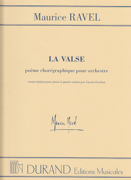 DURAND RAVEL M. - LA VALSE - PIANO 4 MAINS