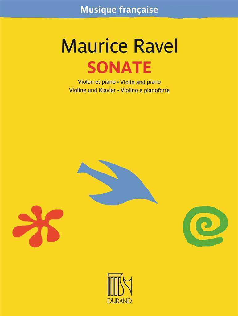 DURAND Ravel Maurice - Sonate Pour Violon et Piano