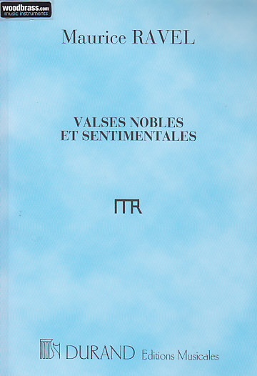 DURAND Ravel M. - Valses Nobles et Sentimentales - Conducteur