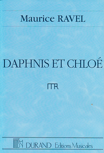 DURAND RAVEL MAURICE - DAPHNIS ET CHLOE - CONDUCTEUR POCHE