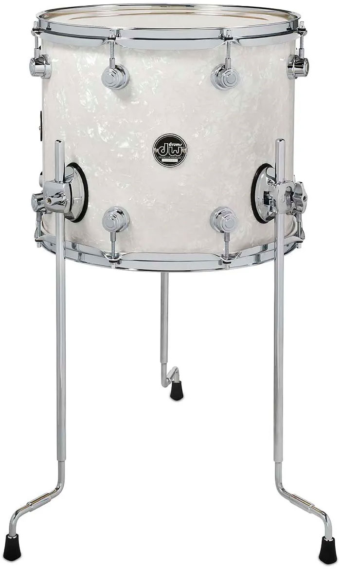 DW DRUM WORKSHOP Tom Basse 14X12 Performance White Marine Pearl