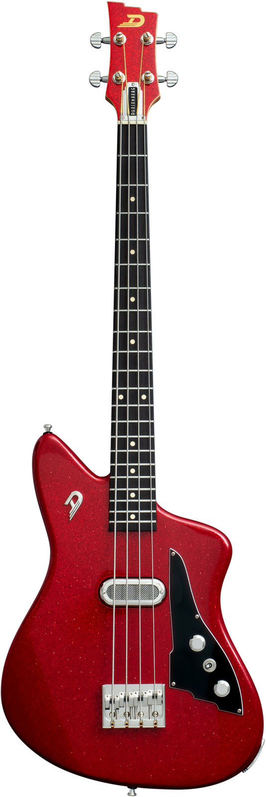 DUESENBERG Kavalier Bass RED-sparkle
