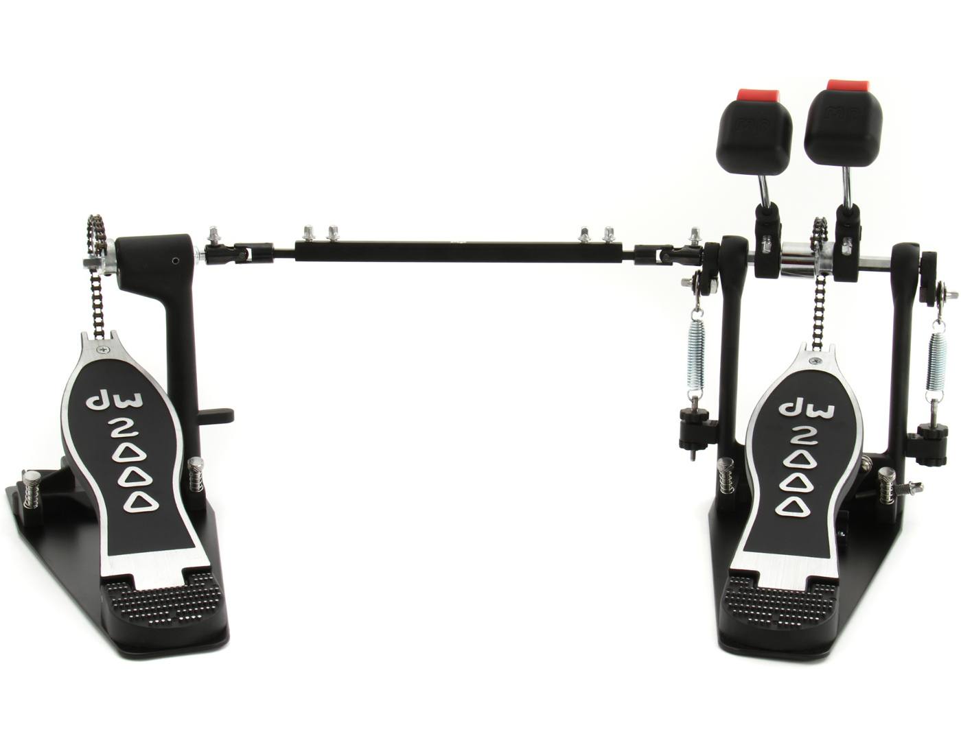 DW DRUM WORKSHOP DW2002 DOPPIO PEDALE PER GRANCASSA 
