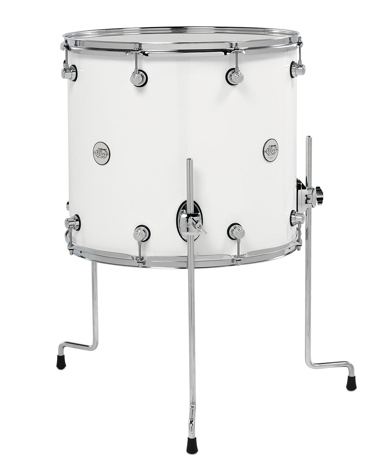 DW DRUM WORKSHOP TOM DESIGN WHITE GLOSS