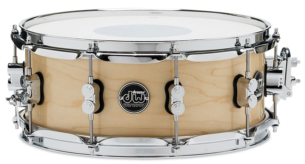 DW DRUM WORKSHOP PERFORMANCE LACQUER NATUREL 14x5.5