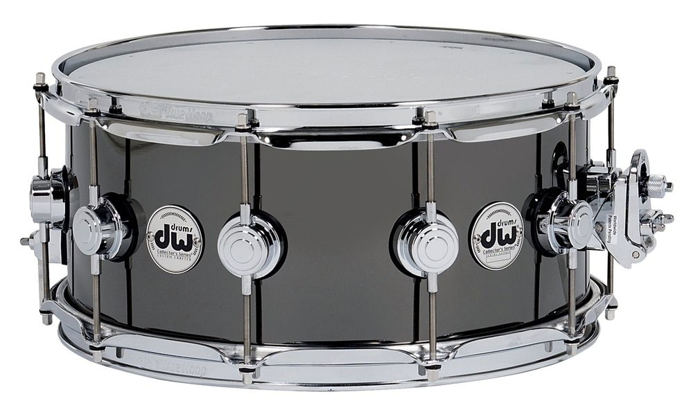 DW DRUM WORKSHOP COLLECTORS SERIES - LAITON BLACK NICKEL OVER BRASS 14X6,5