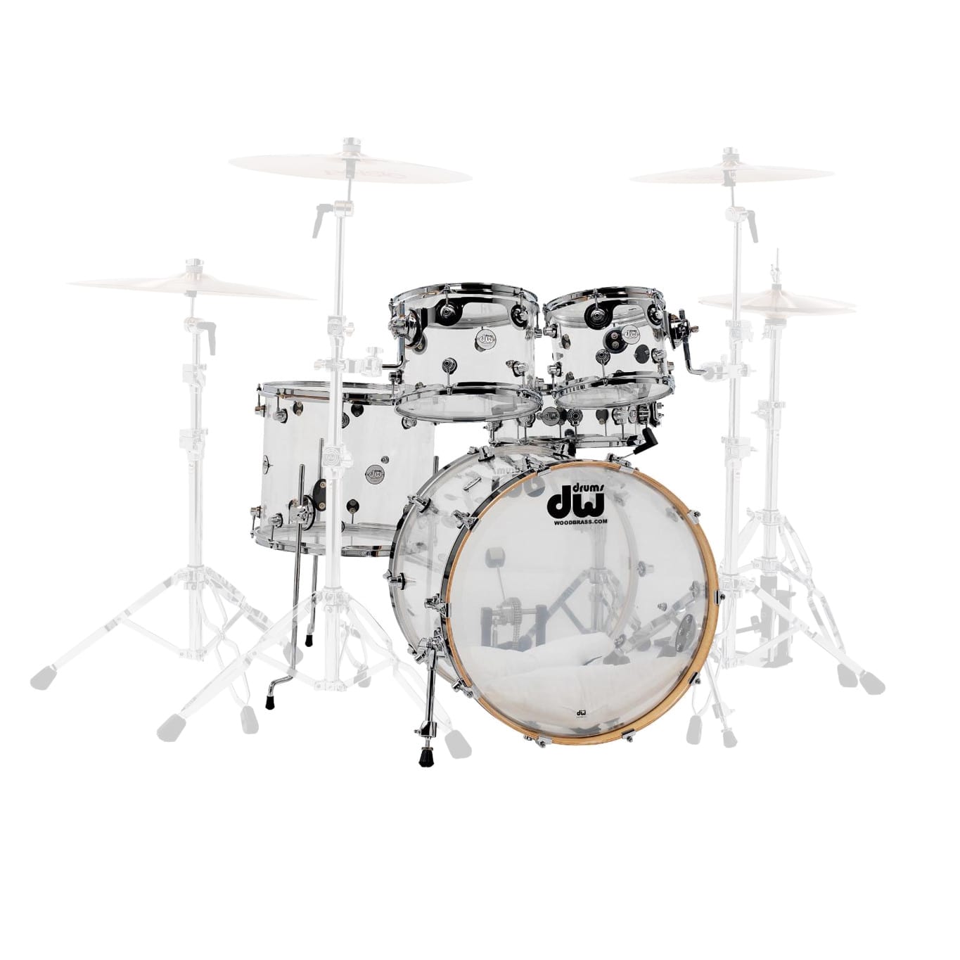 DW DRUM WORKSHOP DESIGN - STAGE 22/10/12/16 - ACRYLIC