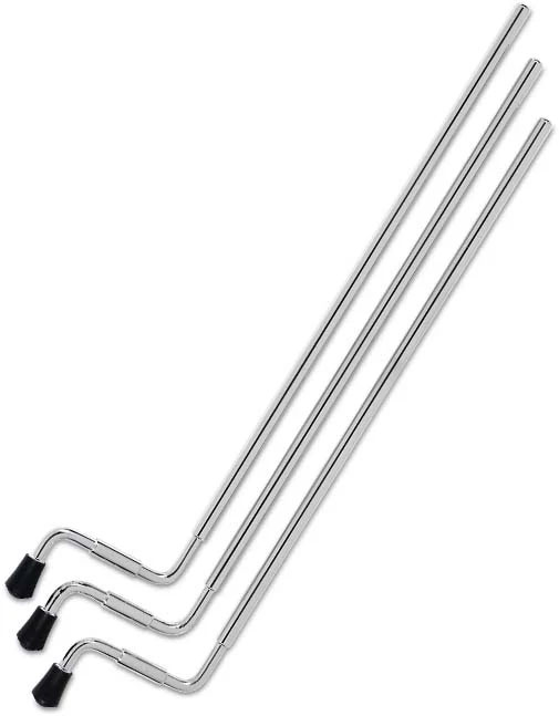DW DRUM WORKSHOP ALUMINUM FLOOR TOM LEG CHROME 