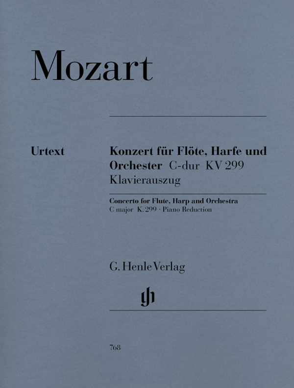 EDITION BREITKOPF Moz W.A. - Concerto Do Majeur Kv 299 Flute, He & Piano
