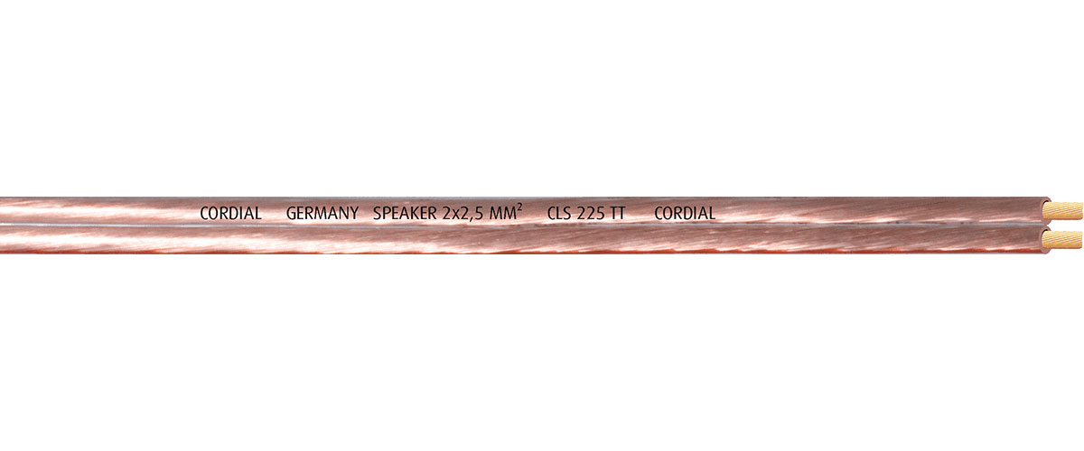 CORDIAL SPEAKER CABLE REEL 2 X 2,50 MM 100M