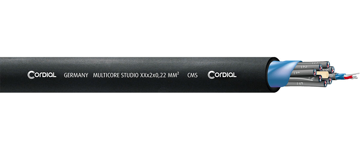 CORDIAL Câble Multipaire 8 Paires 2X 0,22Mm - 35 M