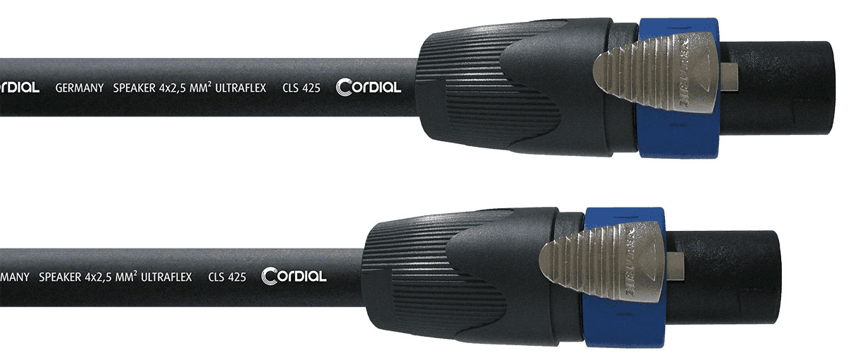 CORDIAL CABLE H.P. SPEAKON 4 POINTS 20 M - B Stock