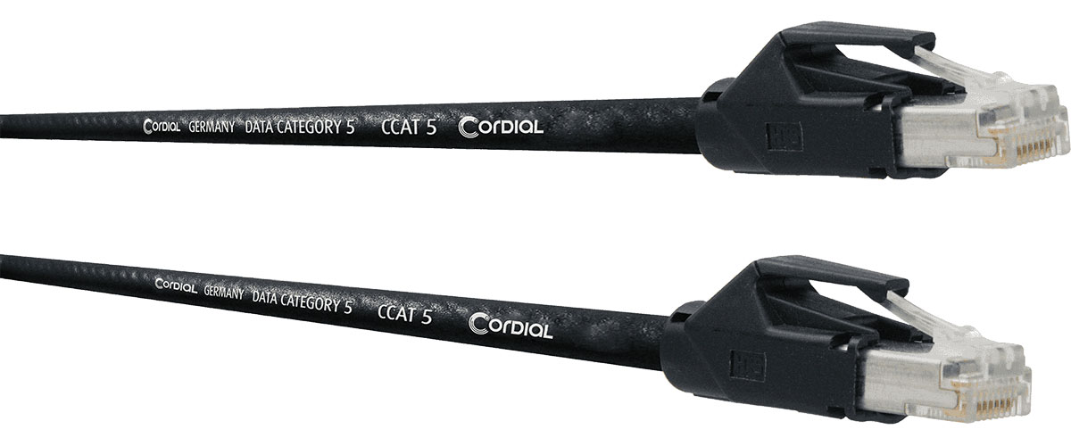 CORDIAL NETWORK CABLE CAT5E RJ45 5 M - B Stock