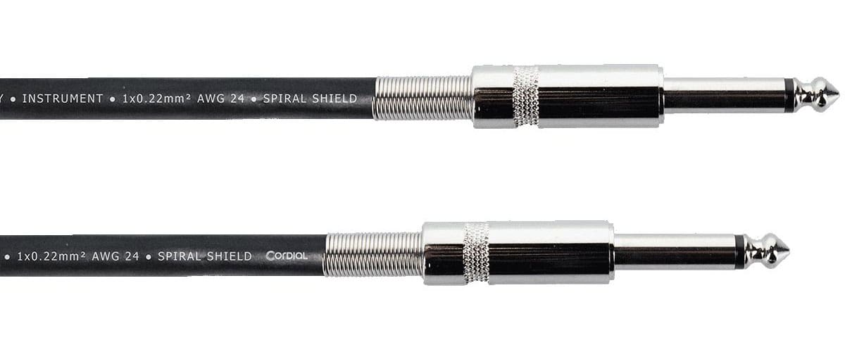 CORDIAL CABLE GUITARE JACK 1,5 M