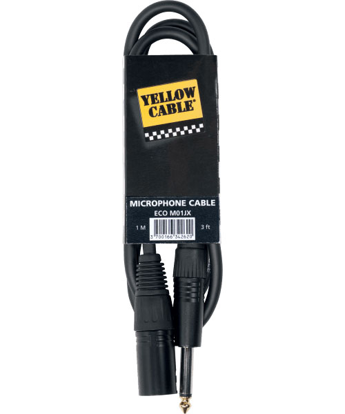 YELLOW CABLE Cordon Jack XLR 1 M