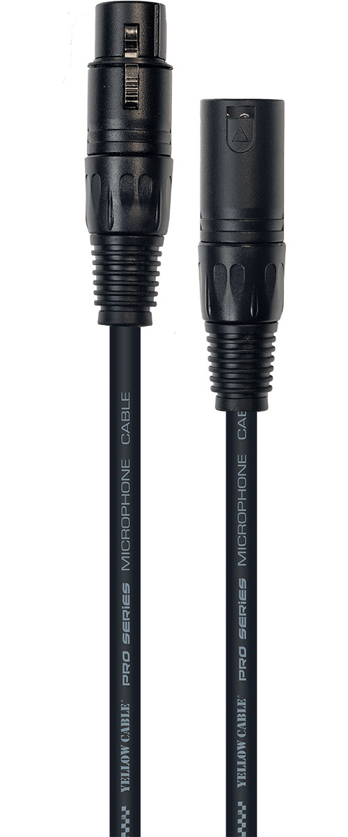 YELLOW CABLE Cordon XLR XLR Fem. 1 M