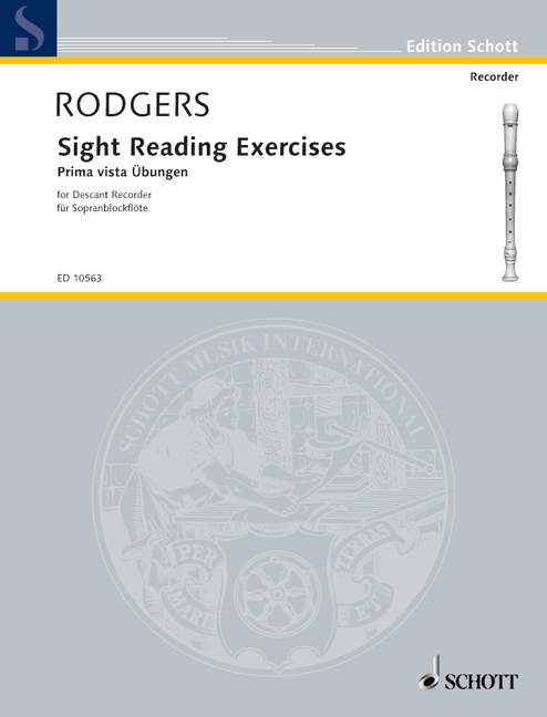 RODGERS PHILIPP - SIGHT READING EXERCISES - SOPRANO RECORDER