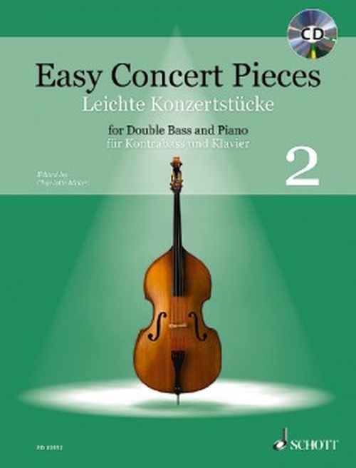 SCHOTT Easy Concert Pieces Vol.2 - Contrebasse & Piano