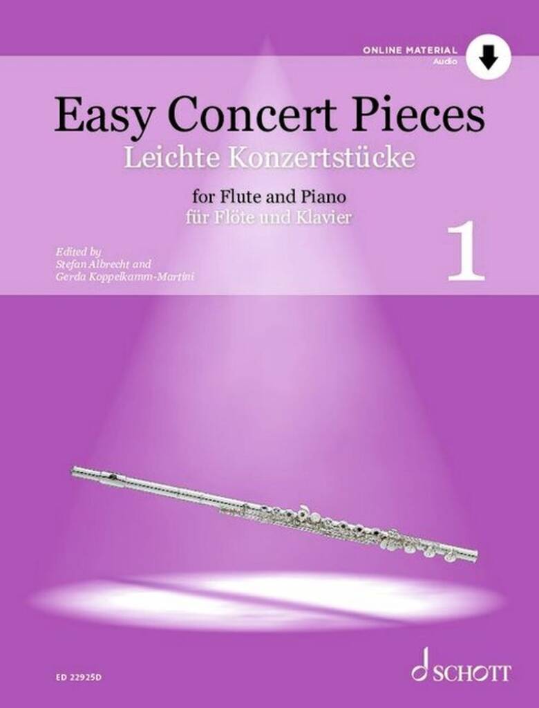 SCHOTT EASY CONCERT PIECES VOL.1 - FLUTE