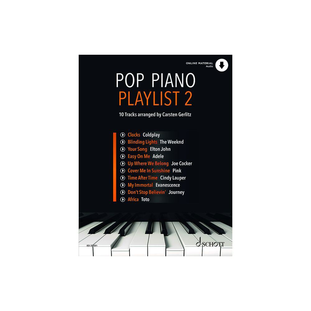 SCHOTT POP PIANO PLAYLIST 2