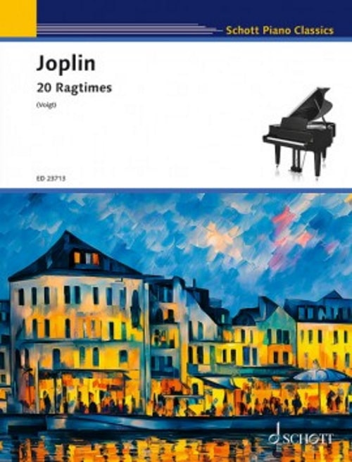 SCHOTT SCOTT JOPLIN - 20 RAGTIMES - PIANO 