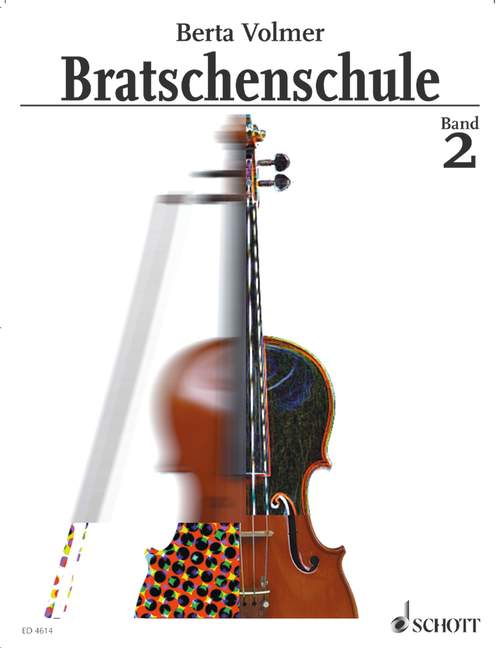 SCHOTT VOLMER BERTA - BRATSCHENSCHULE BAND 2 - VIOLA