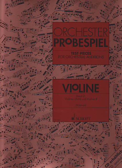 SCHOTT ORCHESTER-PROBESPIEL VOL. 2 - VIOLON