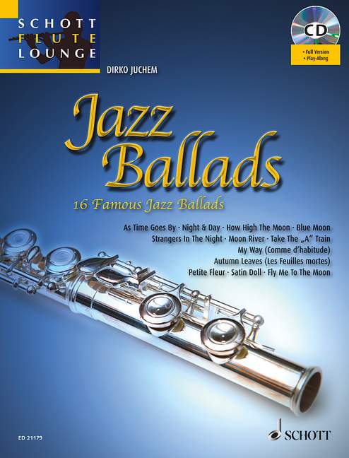 SCHOTT Jazz Ballads + Cd - Flute, Piano