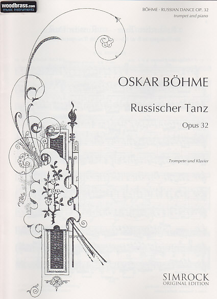 SIMROCK BOHME OSKAR - RUSSIAN DANCE OP.32 - TRUMPET AND PIANO