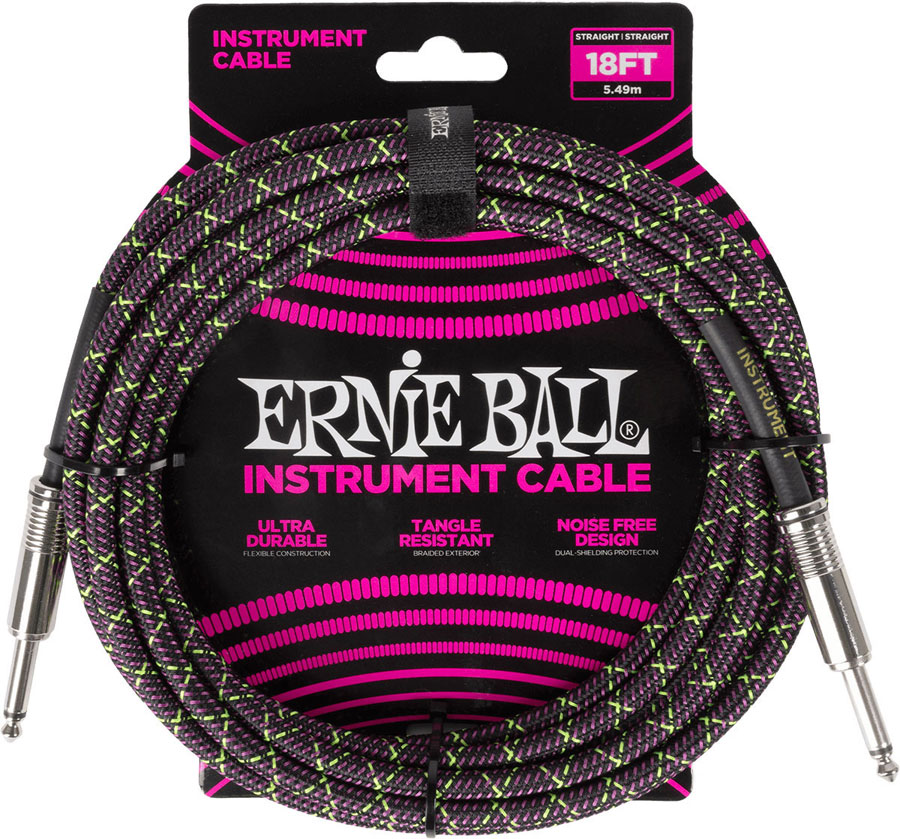 ERNIE BALL GAINE TISSÉE 5,5M PURPLE PYTHON